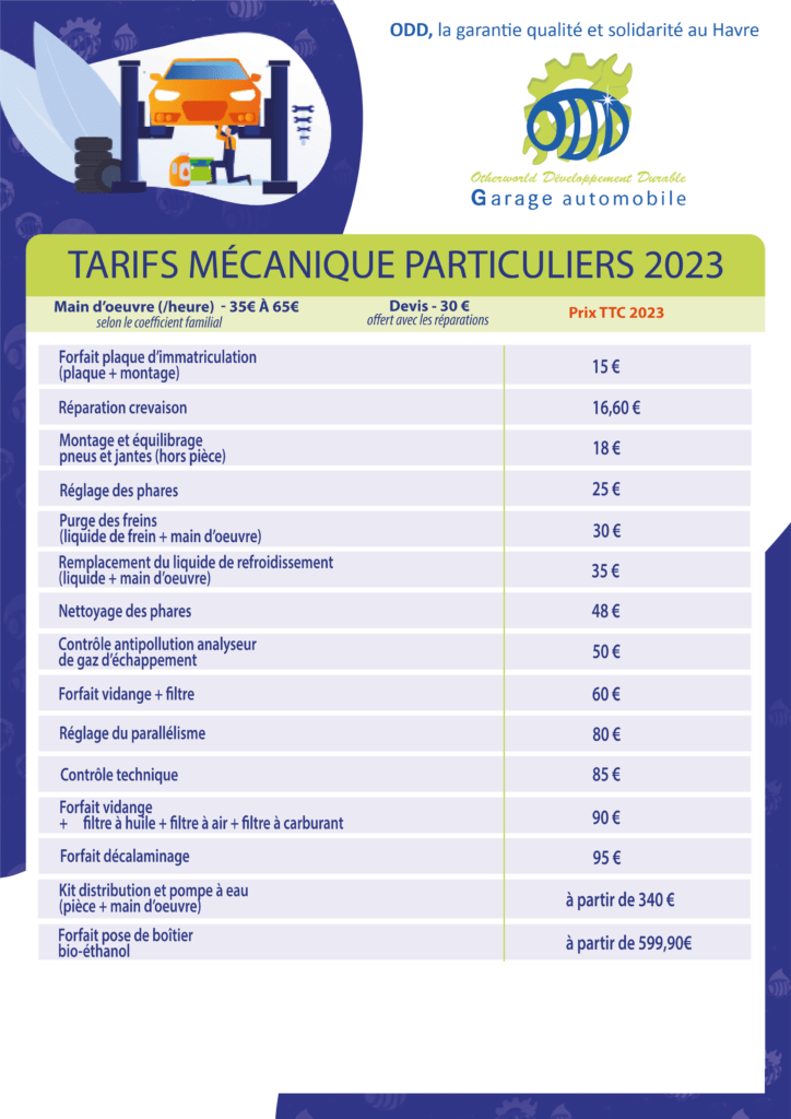 Garage automobile OTHERWORLD DEVELOPPEMENT DURABLE
